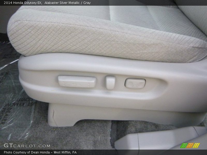 Alabaster Silver Metallic / Gray 2014 Honda Odyssey EX