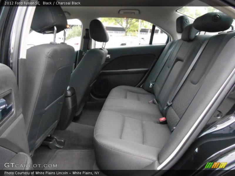 Black / Charcoal Black 2012 Ford Fusion SE