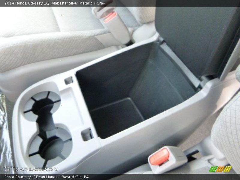 Alabaster Silver Metallic / Gray 2014 Honda Odyssey EX