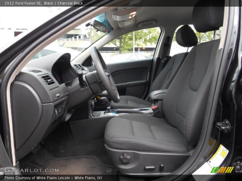 Black / Charcoal Black 2012 Ford Fusion SE