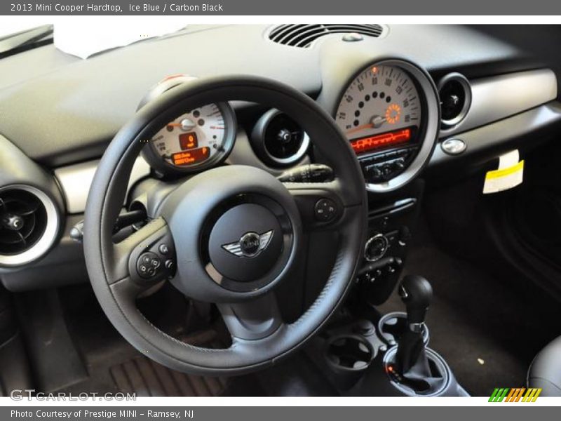 Ice Blue / Carbon Black 2013 Mini Cooper Hardtop