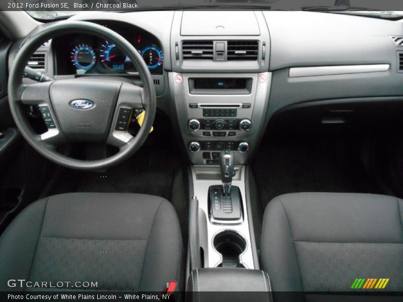 Black / Charcoal Black 2012 Ford Fusion SE