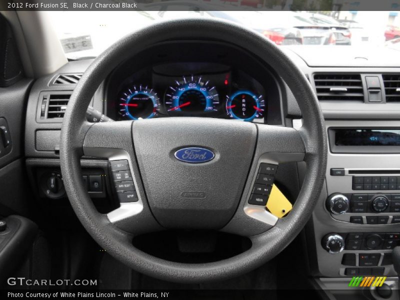 Black / Charcoal Black 2012 Ford Fusion SE