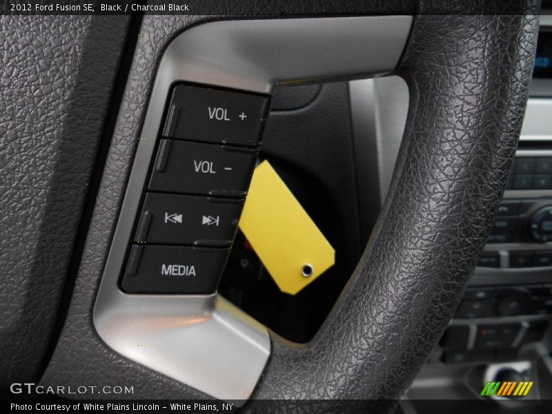 Black / Charcoal Black 2012 Ford Fusion SE
