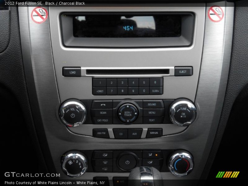Black / Charcoal Black 2012 Ford Fusion SE