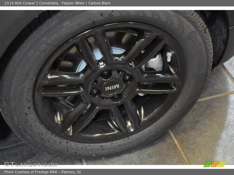 Pepper White / Carbon Black 2014 Mini Cooper S Convertible