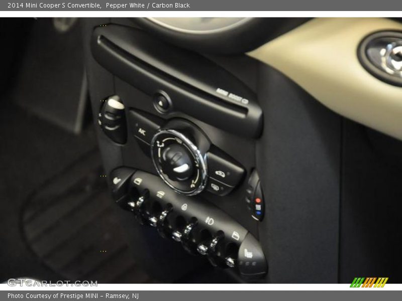 Pepper White / Carbon Black 2014 Mini Cooper S Convertible