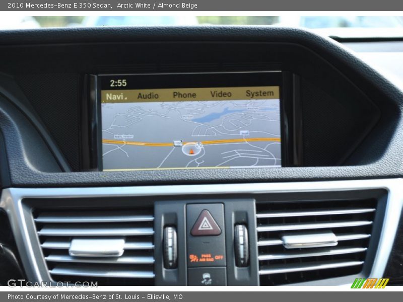 Arctic White / Almond Beige 2010 Mercedes-Benz E 350 Sedan