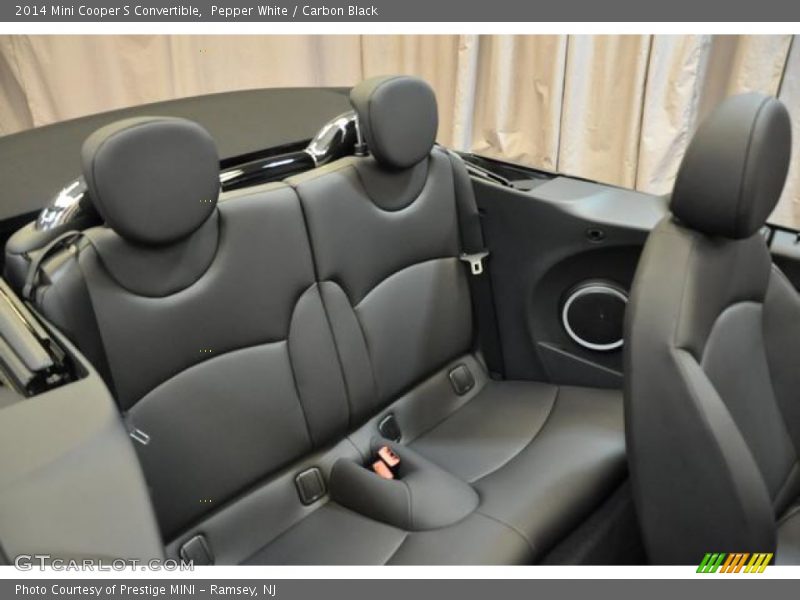 Pepper White / Carbon Black 2014 Mini Cooper S Convertible