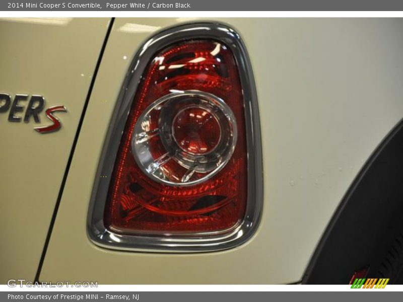 Pepper White / Carbon Black 2014 Mini Cooper S Convertible