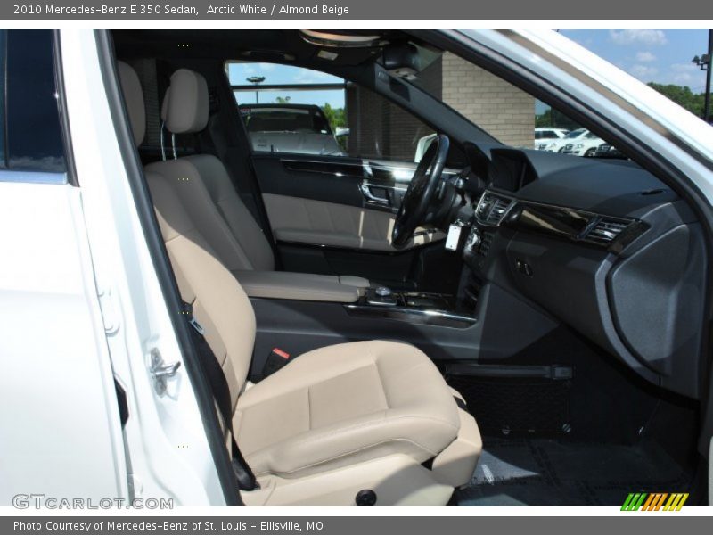 Arctic White / Almond Beige 2010 Mercedes-Benz E 350 Sedan