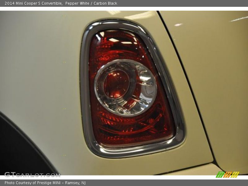 Pepper White / Carbon Black 2014 Mini Cooper S Convertible