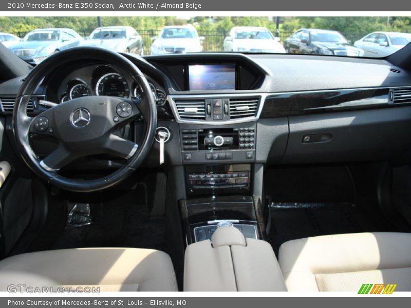 Arctic White / Almond Beige 2010 Mercedes-Benz E 350 Sedan