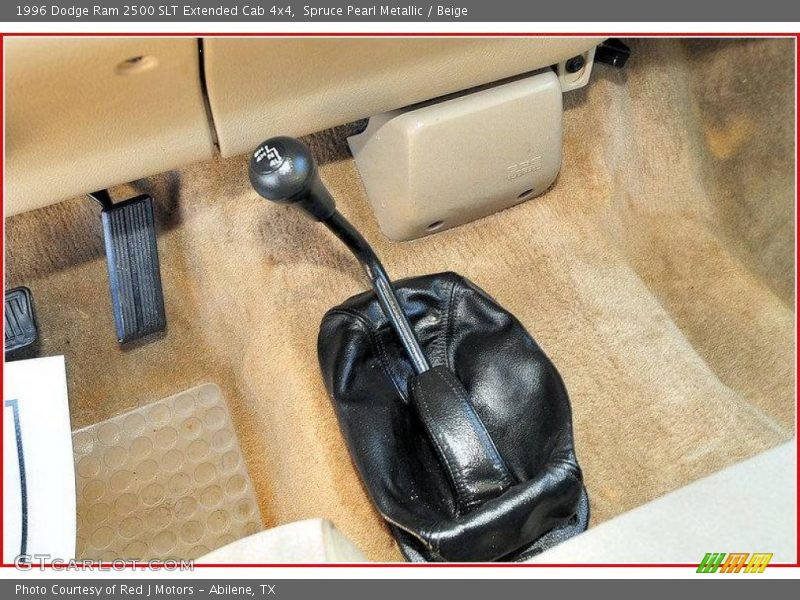 Spruce Pearl Metallic / Beige 1996 Dodge Ram 2500 SLT Extended Cab 4x4