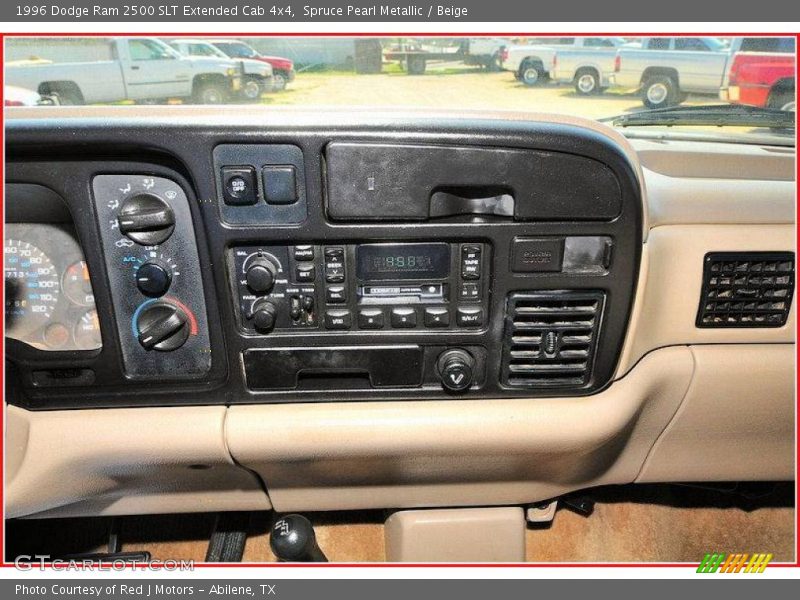 Spruce Pearl Metallic / Beige 1996 Dodge Ram 2500 SLT Extended Cab 4x4