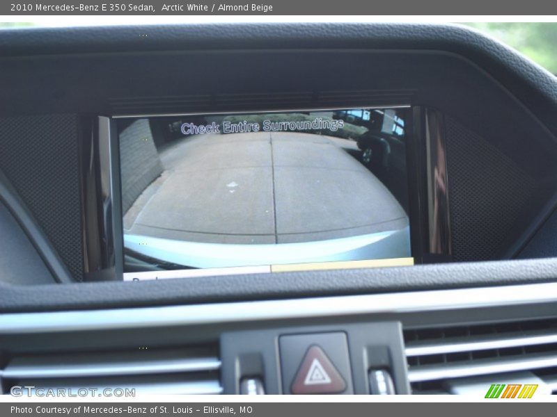 Arctic White / Almond Beige 2010 Mercedes-Benz E 350 Sedan