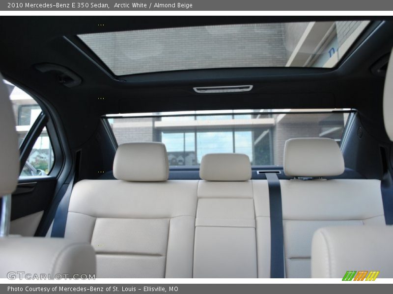 Arctic White / Almond Beige 2010 Mercedes-Benz E 350 Sedan