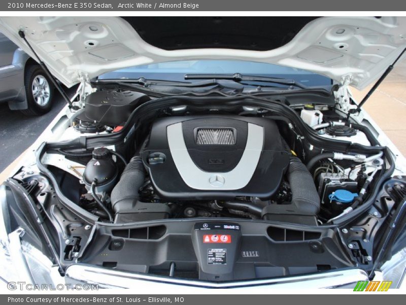 Arctic White / Almond Beige 2010 Mercedes-Benz E 350 Sedan