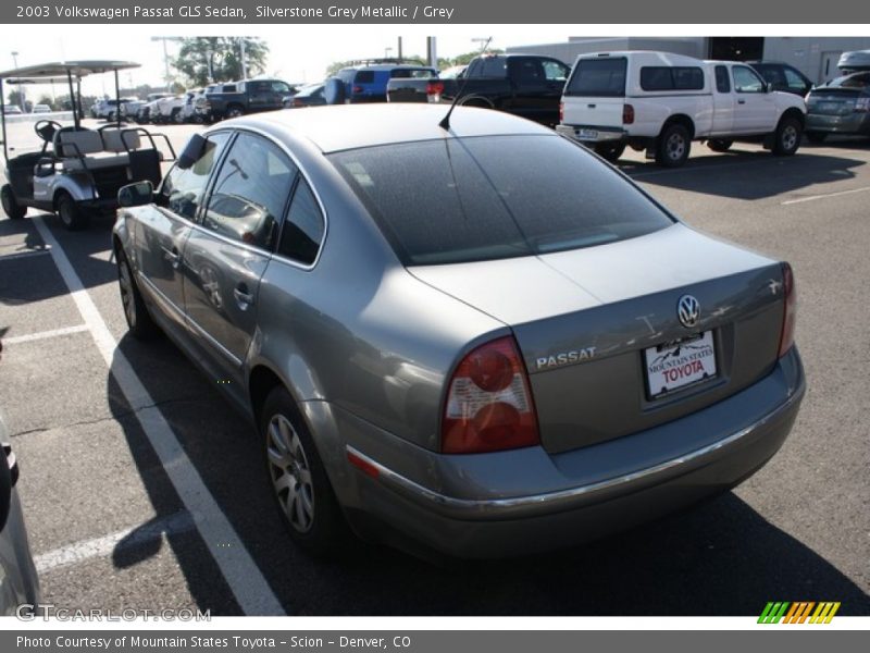 Silverstone Grey Metallic / Grey 2003 Volkswagen Passat GLS Sedan