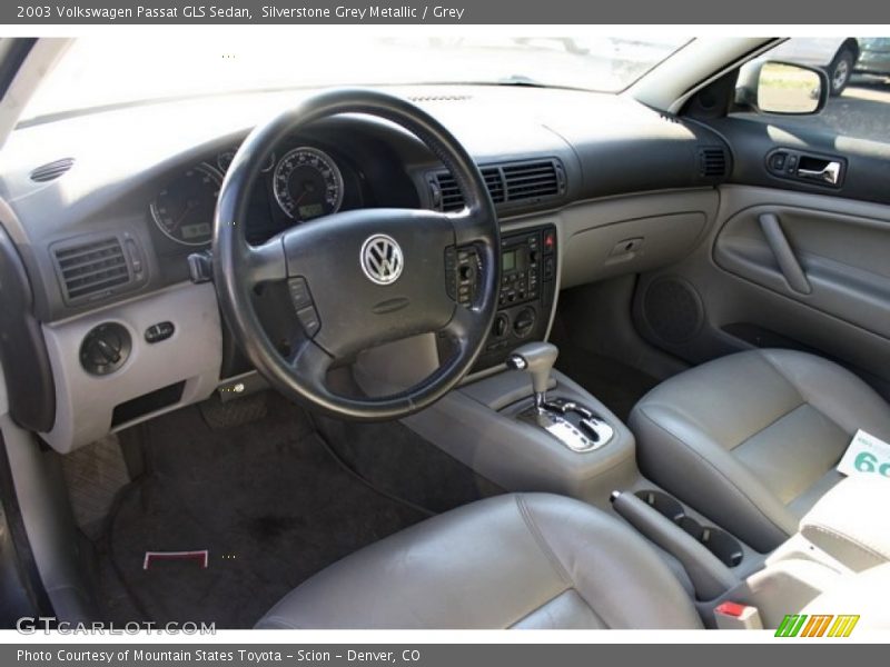 Silverstone Grey Metallic / Grey 2003 Volkswagen Passat GLS Sedan