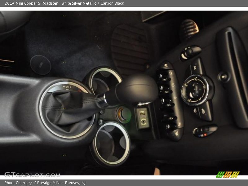 White Silver Metallic / Carbon Black 2014 Mini Cooper S Roadster