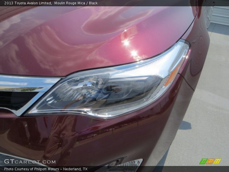 Moulin Rouge Mica / Black 2013 Toyota Avalon Limited