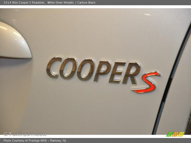 White Silver Metallic / Carbon Black 2014 Mini Cooper S Roadster