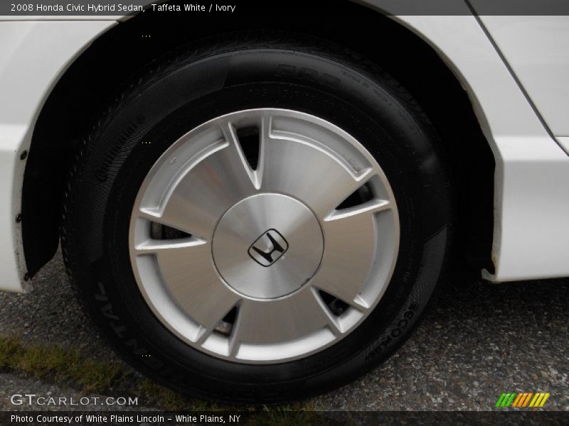 Taffeta White / Ivory 2008 Honda Civic Hybrid Sedan