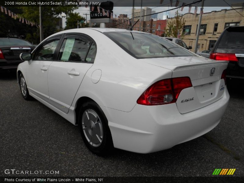 Taffeta White / Ivory 2008 Honda Civic Hybrid Sedan