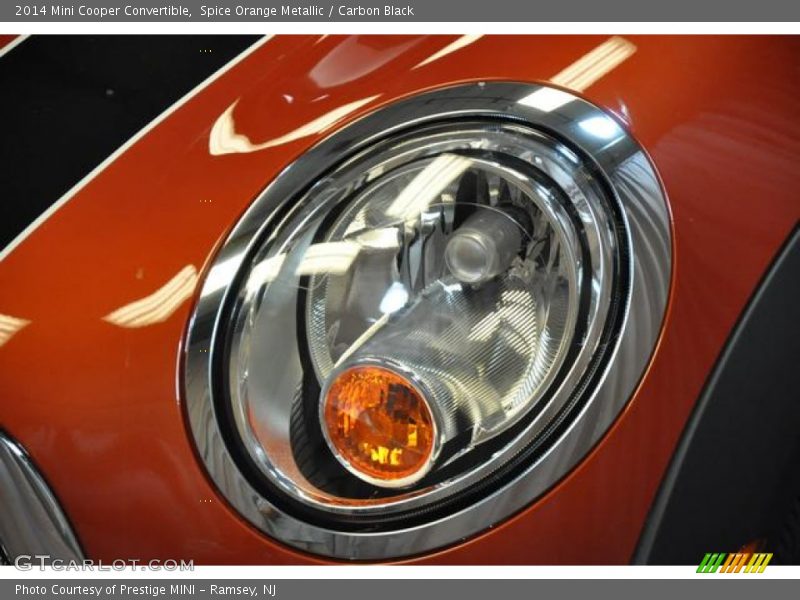 Spice Orange Metallic / Carbon Black 2014 Mini Cooper Convertible