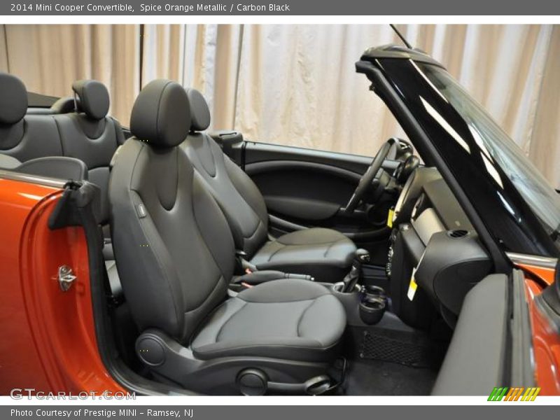 Spice Orange Metallic / Carbon Black 2014 Mini Cooper Convertible