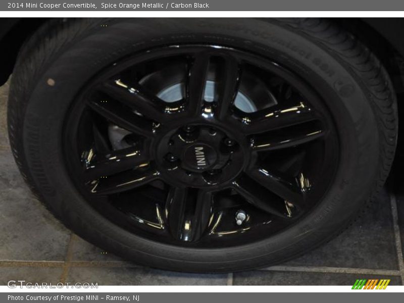 Spice Orange Metallic / Carbon Black 2014 Mini Cooper Convertible