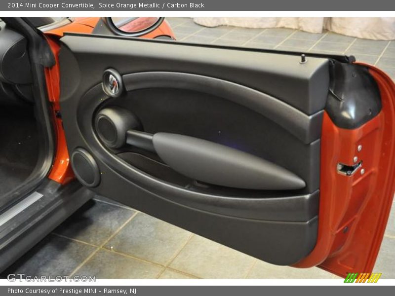 Spice Orange Metallic / Carbon Black 2014 Mini Cooper Convertible