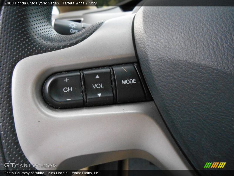 Taffeta White / Ivory 2008 Honda Civic Hybrid Sedan