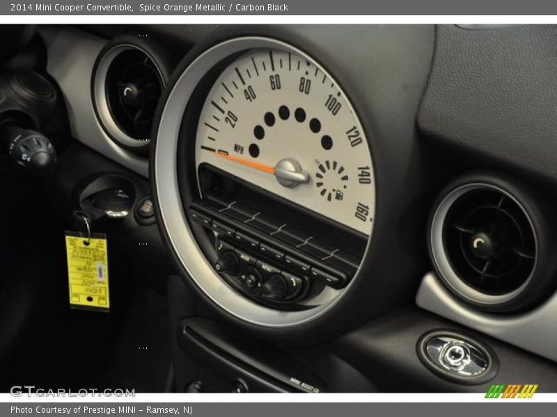 Spice Orange Metallic / Carbon Black 2014 Mini Cooper Convertible