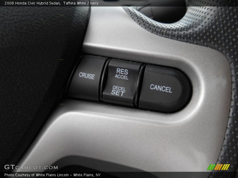 Taffeta White / Ivory 2008 Honda Civic Hybrid Sedan