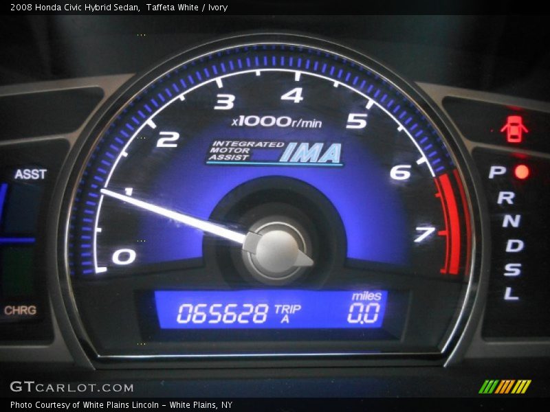 Taffeta White / Ivory 2008 Honda Civic Hybrid Sedan