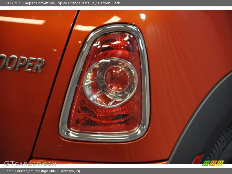 Spice Orange Metallic / Carbon Black 2014 Mini Cooper Convertible