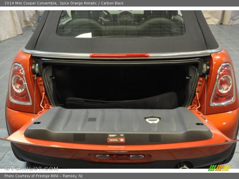 Spice Orange Metallic / Carbon Black 2014 Mini Cooper Convertible