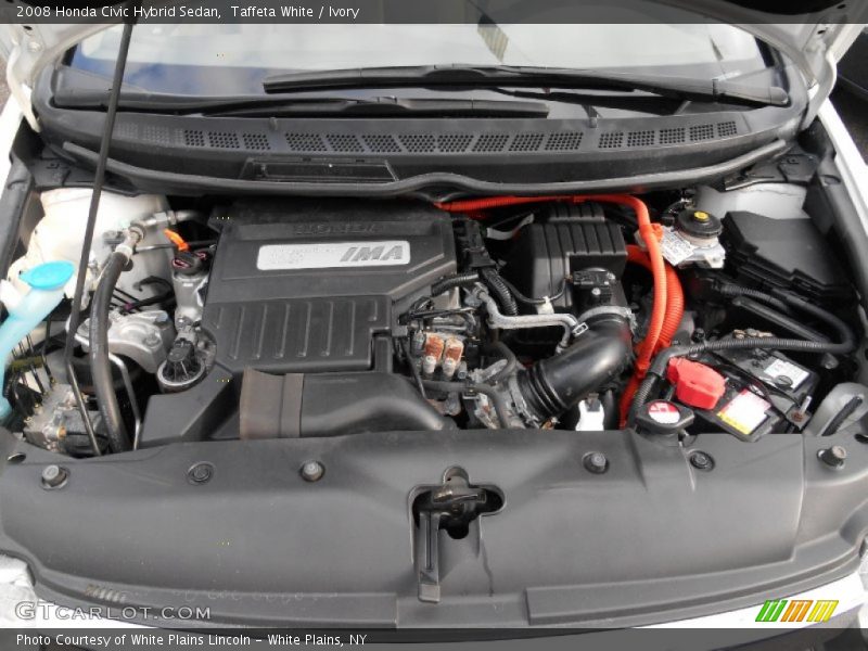 Taffeta White / Ivory 2008 Honda Civic Hybrid Sedan