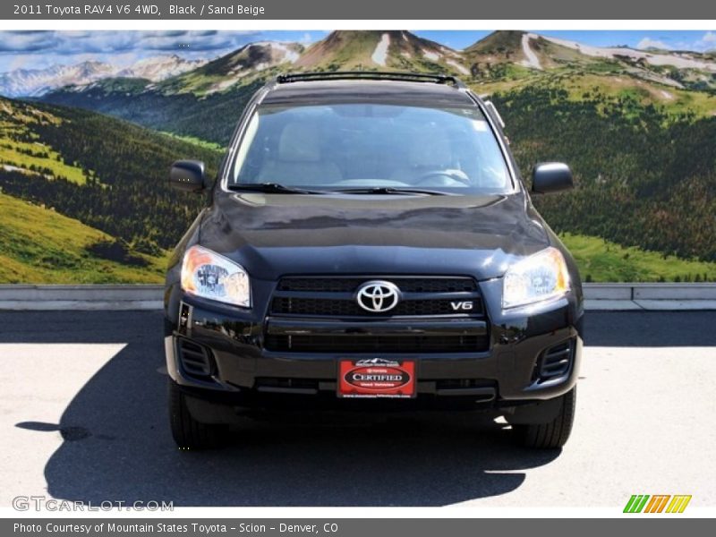 Black / Sand Beige 2011 Toyota RAV4 V6 4WD