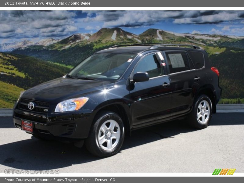 Black / Sand Beige 2011 Toyota RAV4 V6 4WD