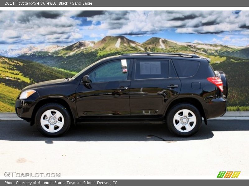 Black / Sand Beige 2011 Toyota RAV4 V6 4WD