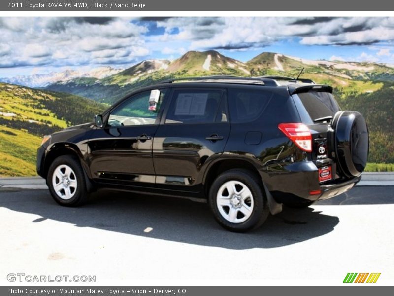 Black / Sand Beige 2011 Toyota RAV4 V6 4WD