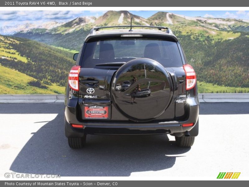 Black / Sand Beige 2011 Toyota RAV4 V6 4WD