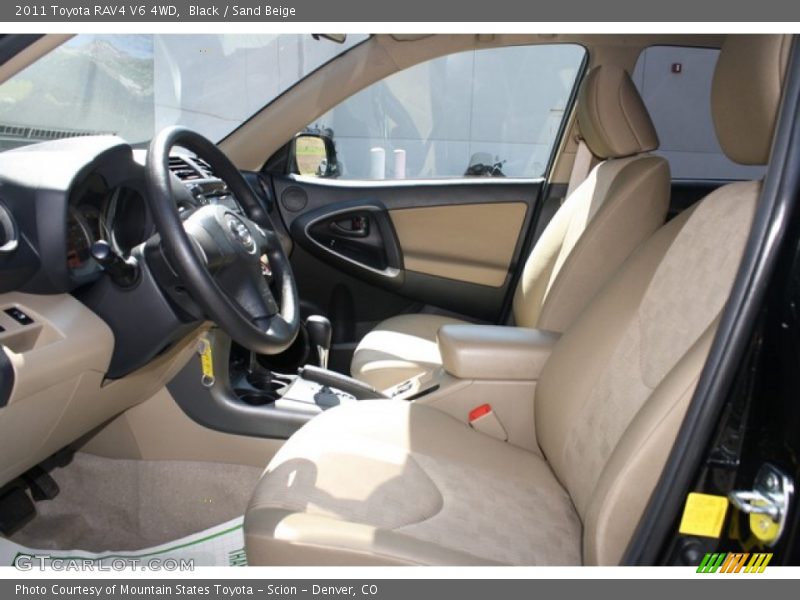 Black / Sand Beige 2011 Toyota RAV4 V6 4WD