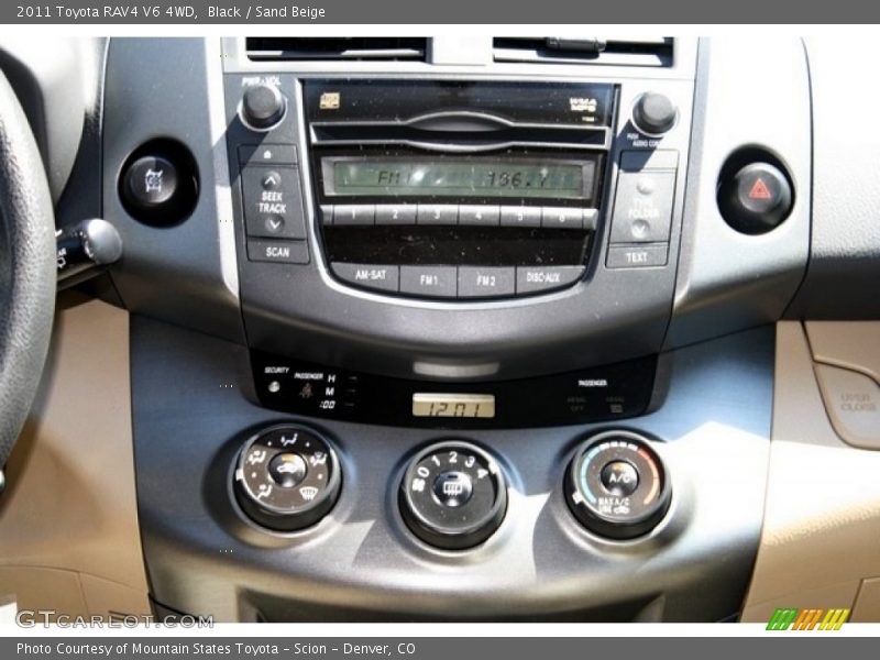 Black / Sand Beige 2011 Toyota RAV4 V6 4WD