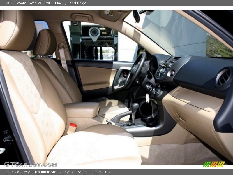 Black / Sand Beige 2011 Toyota RAV4 V6 4WD