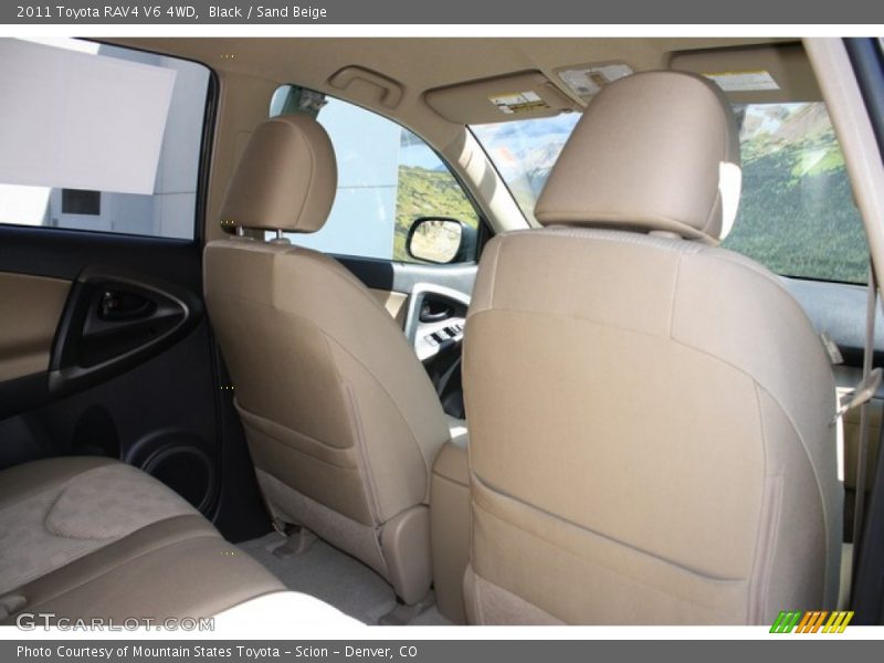 Black / Sand Beige 2011 Toyota RAV4 V6 4WD
