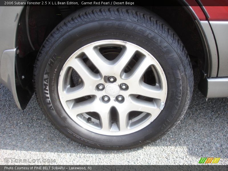 Garnet Red Pearl / Desert Beige 2006 Subaru Forester 2.5 X L.L.Bean Edition